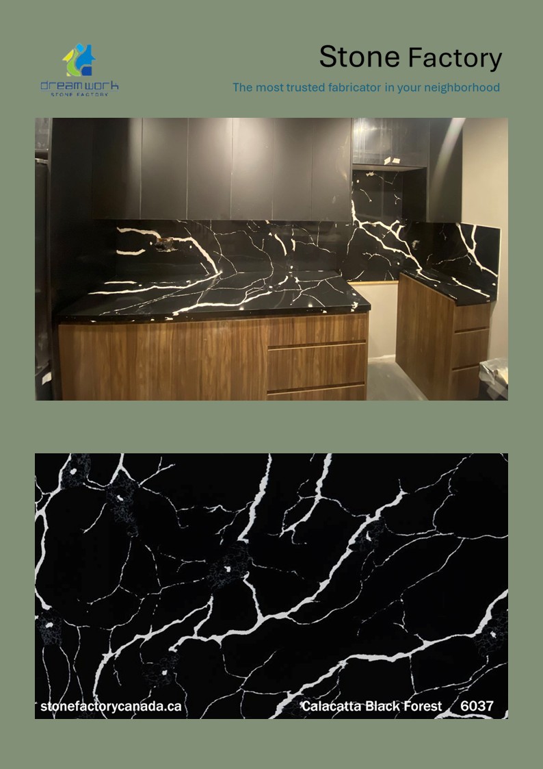 6037 Calacatta Black Forest