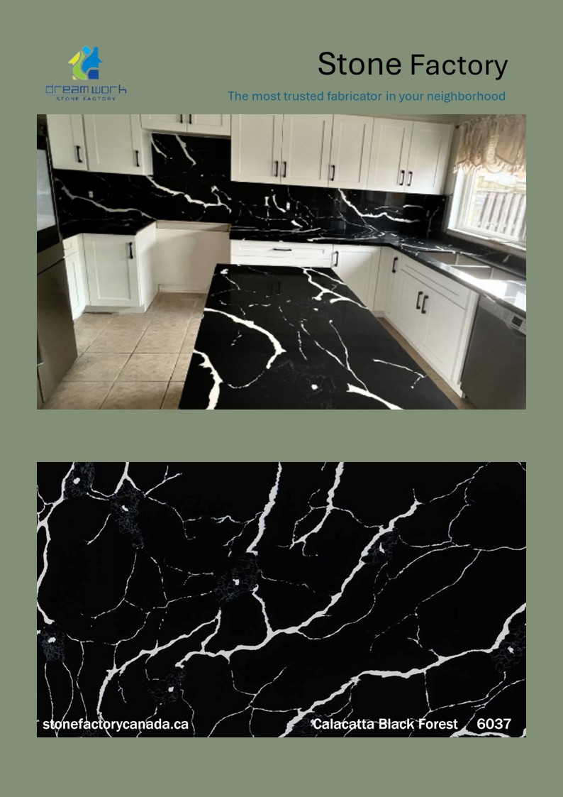 6037 Calacatta Black Forest