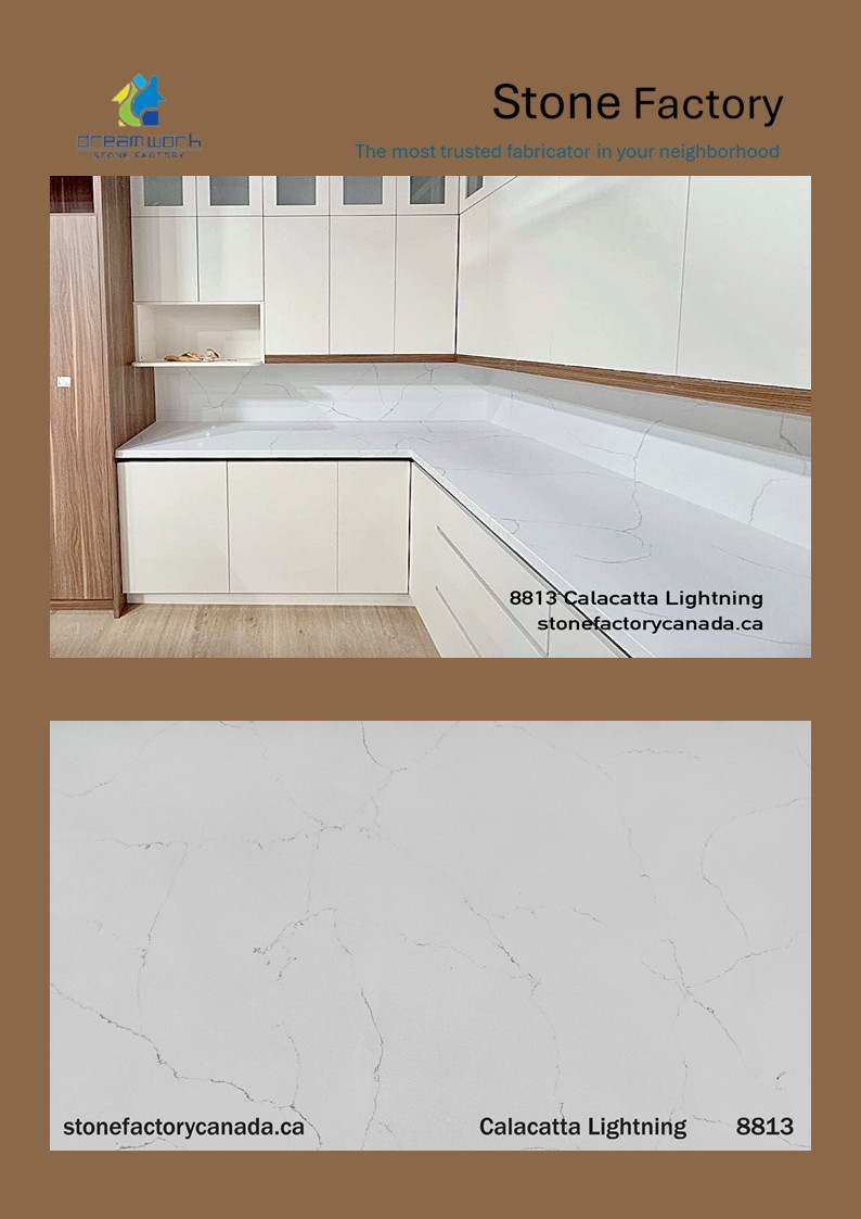 8813 Calacatta Lighting